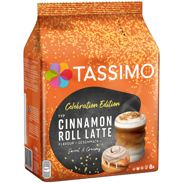 Kapsułki Tassimo Cinnamon Roll Latte 8 szt.