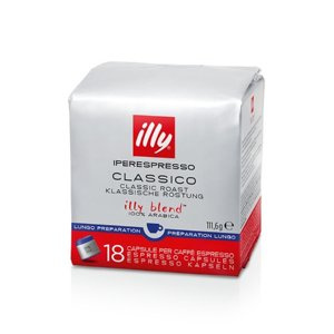 Kapsułki illy Iperespresso Classico Lungo - 18 szt.
