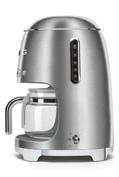 Przelewowy ekspres do kawy Smeg DCF02SSEU - Stal nierdzewna