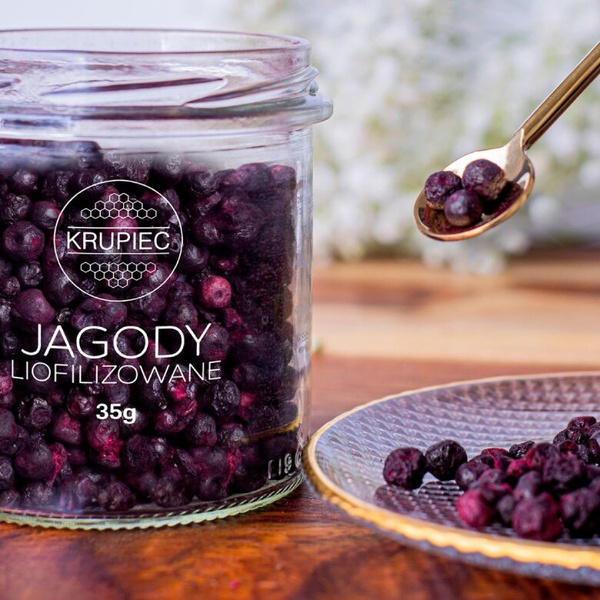 Jagody liofilizowane Krupiec 35g