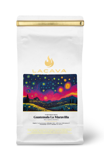 Kawa ziarnista LaCava Guatemala La Maravilla 250g – NIEDOSTĘPNY