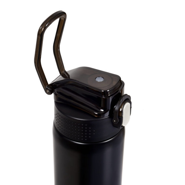 Butelka termiczna Casno Maroon Czarna - 450 ml - NIEDOSTĘPNY