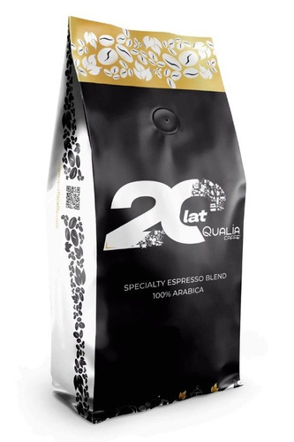 Kawa Jubileuszowa 20 Lat Qualia Caffe Specialty Espresso Blend 1kg - opinie w konesso.pl