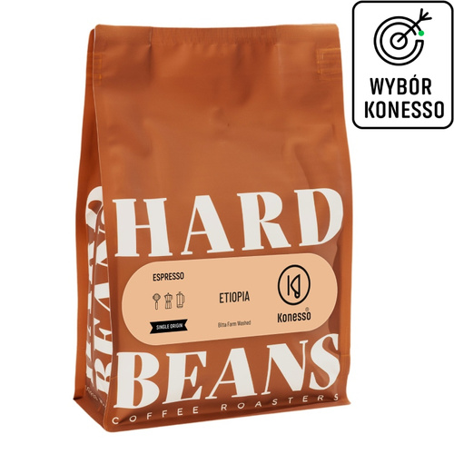 Kawa ziarnista Hard Beans Etiopia Bitta Farm Espresso - KONESSO 1kg