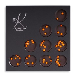 Fruzzle z nadzieniem pomarańczowym Karmello 170g