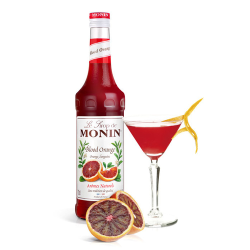 Syrop BLOOD ORANGE MONIN 0,7 l - czerwona pomarańcza