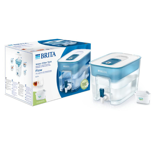 Dystrybutor z filtrem BRITA FLOW MAXTRA PRO Pure Performance - Niebieski - opinie w konesso.pl