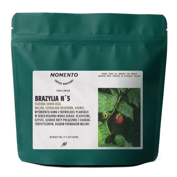Kawa ziarnista Momento Brazylia Nº5 Fazenda Sonho Real 250g - NIEDOSTĘPNY