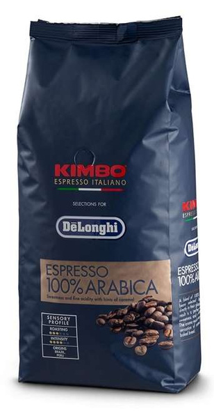 Kawa ziarnista Kimbo Delonghi 100% Arabica 1kg