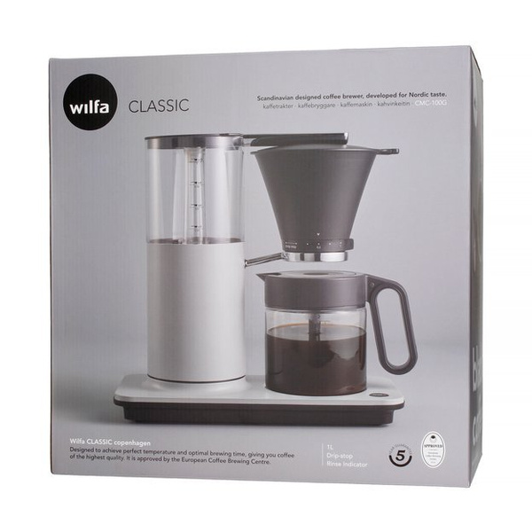 Przelewowy ekspres do kawy Wilfa Classic CMC-100G Copenhagen 