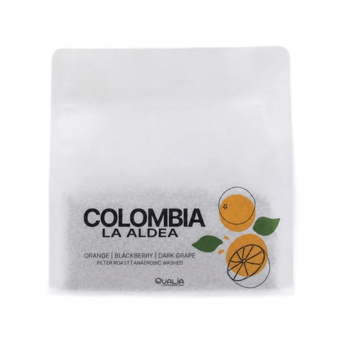 Kawa ziarnista Qualia Kolumbia La Aldea Anaerobic Washed 200g