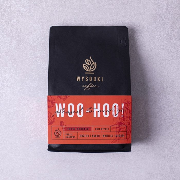 Kawa ziarnista Wysocki Coffee Woo-Hoo! Pleased to meet ya 250g - NIEDOSTĘPNY
