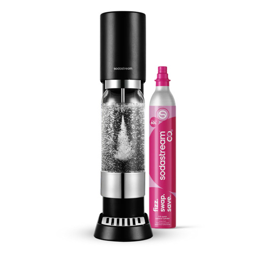 OUTLET 5884 - Saturator do wody gazowanej SodaStream Enso Black - Czarny