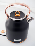 OUTLET - Czajnik elektryczny Haden Heritage 1,7l - Czarno-miedziany
