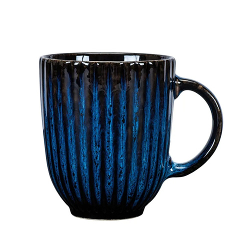 Kubek Lubiana Stoneware Cosmos 350 ml - Granatowy