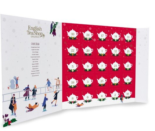 Kalendarz Adwentowy English Tea Shop Red Book 25x2g