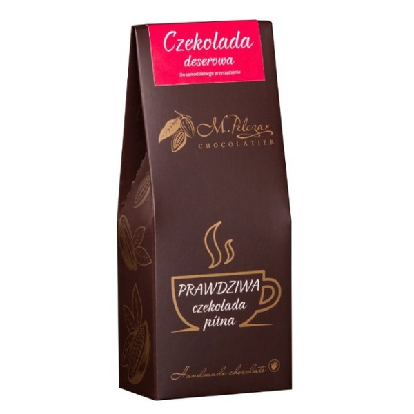 Prawdziwa czekolada pitna M.Pelczar Chocolatier - Deserowa 200g