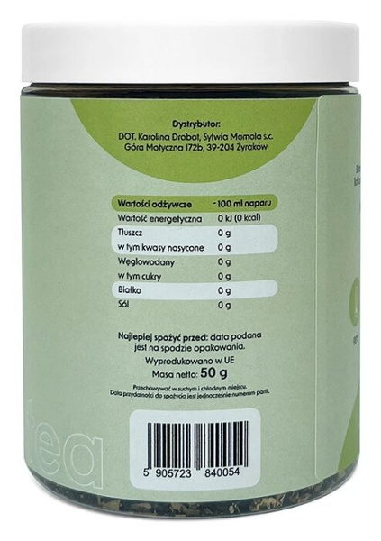 Herbata pu-erh dot. Pu-erh Cucumber 50g