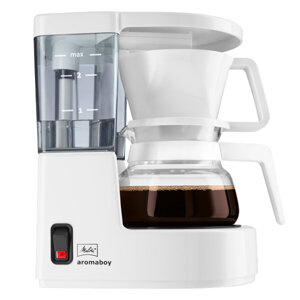 Ekspres przelewowy Melitta Aromaboy 1015-01 - Biały + 250G KAWY GRATIS