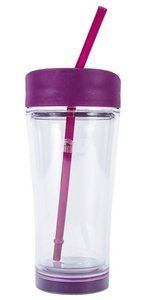 Kubek termiczny Mighty Mug ICE 600 ml - Przezroczysty fioletowy - NIEDOSTĘPNY - opinie w konesso.pl