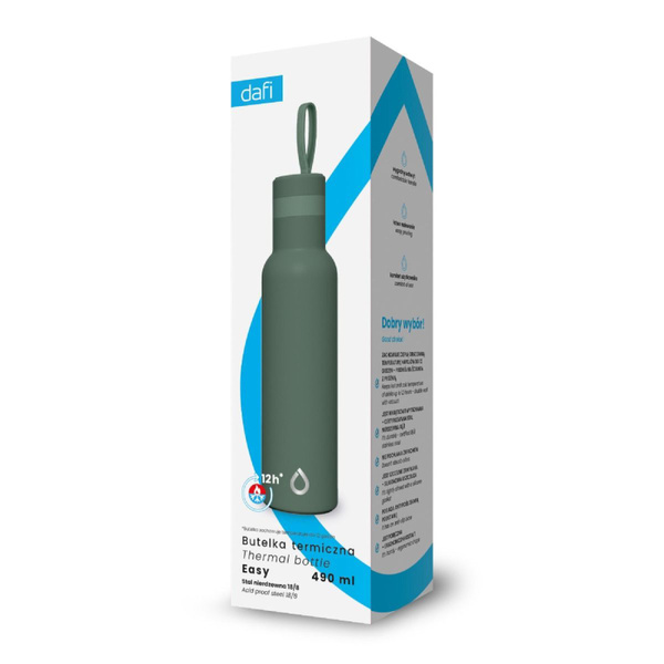 Butelka termiczna Dafi Easy 490 ml - Szałwiowa