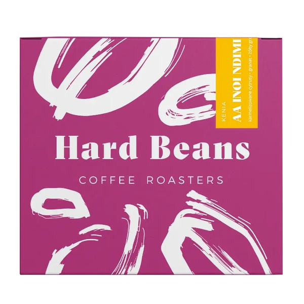 Kawa ziarnista Hard Beans Kenia AA Inoi Ndimi Filtr 250g