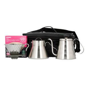 Zestaw akcesoriów do kawy z torbą Hario Outdoor Basic Set – NIEDOSTĘPNY