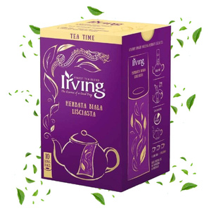 Herbata biała liściasta Irving long bags 10x4g
