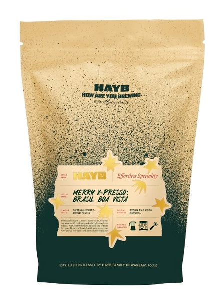 Kawa ziarnista HAYB Merry X-Presso Brasil Boa Vista 250g - NIEDOSTĘPNY