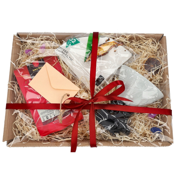 Zestaw prezentowy - Hario Immersion V60-02 + LaCava Juicy Bru