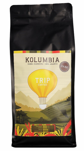 Kawa ziarnista Trip Coffee Kolumbia DARK 1kg