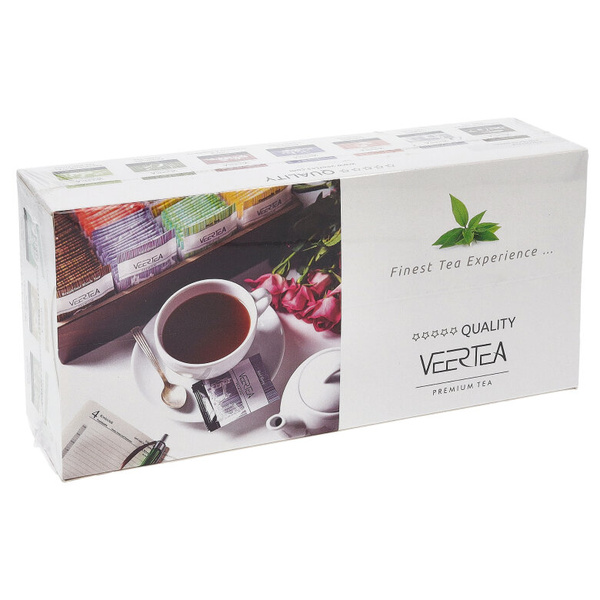 Czarna herbata Veertea Winter Applepie z jabłkiem i cynamonem 100x2g