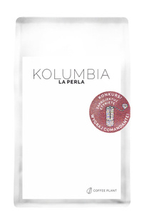 Kawa ziarnista COFFEE PLANT Kolumbia La Perla 200g - NIEDOSTĘPNY - opinie w konesso.pl