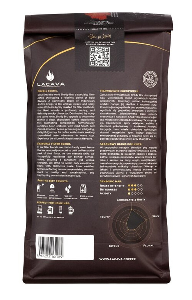 Kawa ziarnista LaCava Shady Bru 1kg