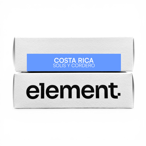 Kawa ziarnista Element. Kostaryka Solis Y Cordero 100g