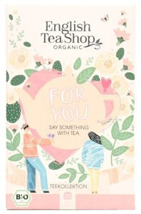 Zestaw herbat English Tea Shop FOR YOU Lovers Day - 20 saszetek Mix 5 smaków - NIEDOSTĘPNY