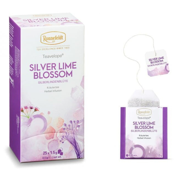 Ziołowa herbata Ronnefeldt Teavelope Silver Lime Blossom 25x1,5g