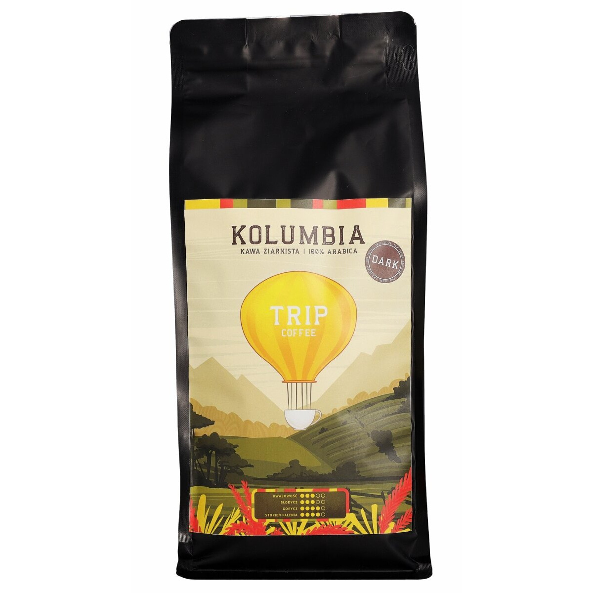 Kawa ziarnista Trip Coffee Kolumbia DARK 1kg