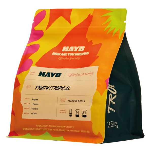 Kawa ziarnista HAYB Indie Ashok Patre 250g - NIEDOSTĘPNY