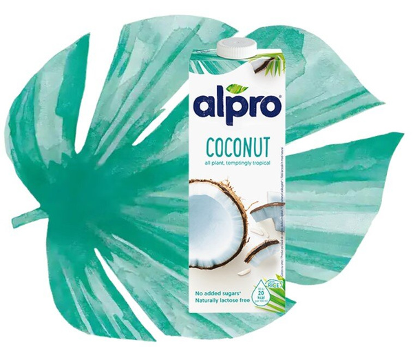 ZESTAW - Napój ALPRO Coconut Rice - Kokosowo-ryżowe 8x1L