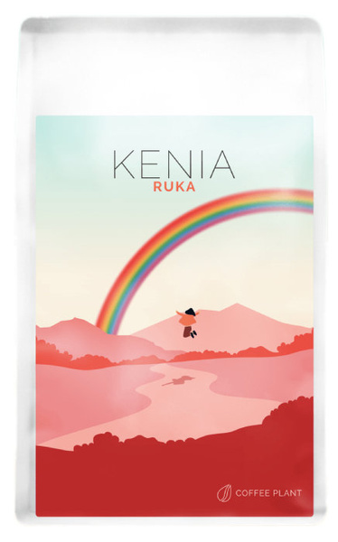 Kawa ziarnista COFFEE PLANT Kenia Ruka AB 250g - NIEDOSTĘPNY
