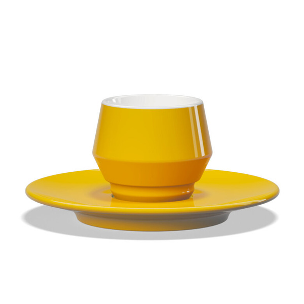 Filiżanka Club House Maniko 205 ml - Żółta