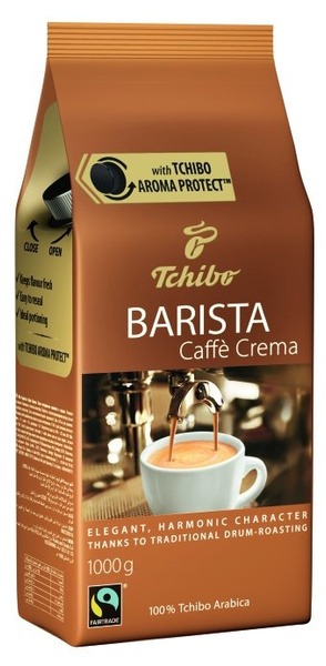 Kawa ziarnista Tchibo Barista Caffé Crema 2x1kg