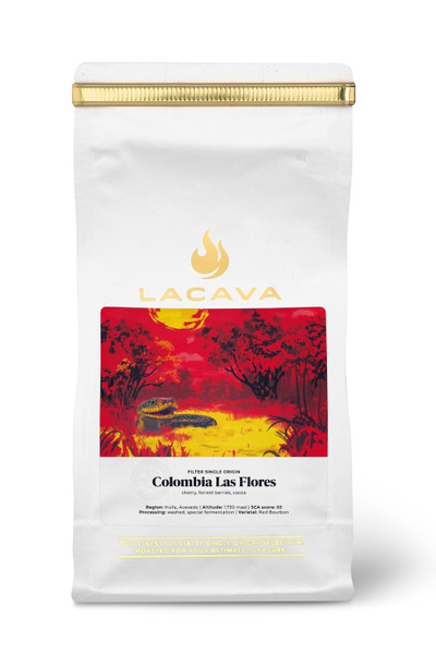 Kawa ziarnista LaCava Colombia Las Flores 200g – NIEDOSTĘPNY