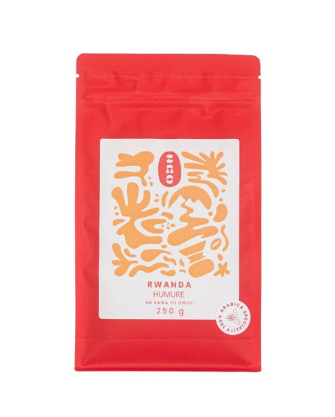 Kawa ziarnista Zao Coffee Rwanda Humure Natural 250g – NIEDOSTĘPNY
