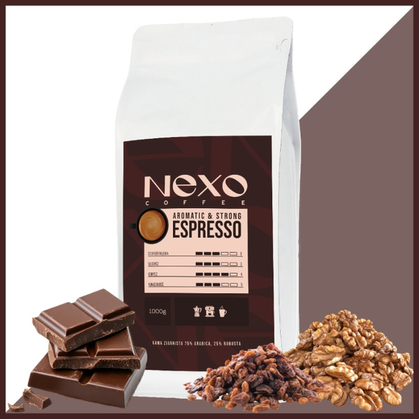 Kawa ziarnista NEXO Coffee Espresso 1kg