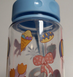 OUTLET - Butelka na wodę dla dzieci Casno Willy 400 ml - Niebieska