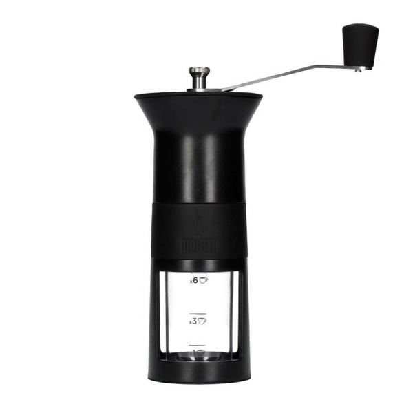 Ręczny młynek do kawy Bialetti - Czarny - NIEDOSTĘPNY 