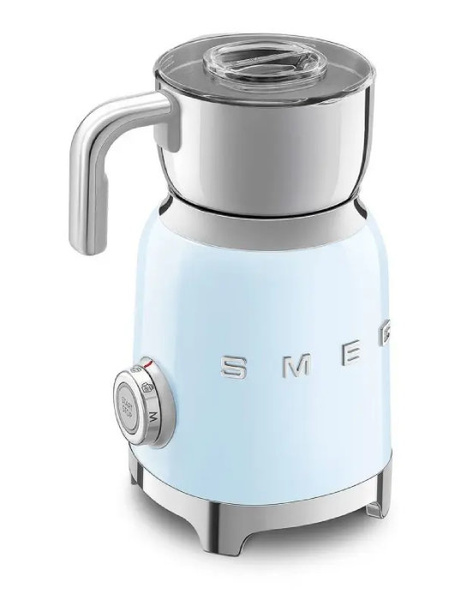 Spieniacz do mleka Smeg MFF11PBEU - Błękitny