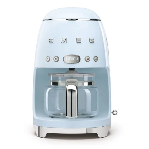 Przelewowy ekspres do kawy Smeg DCF02PBEU - Błękitny + GRATIS 250G KAWY
